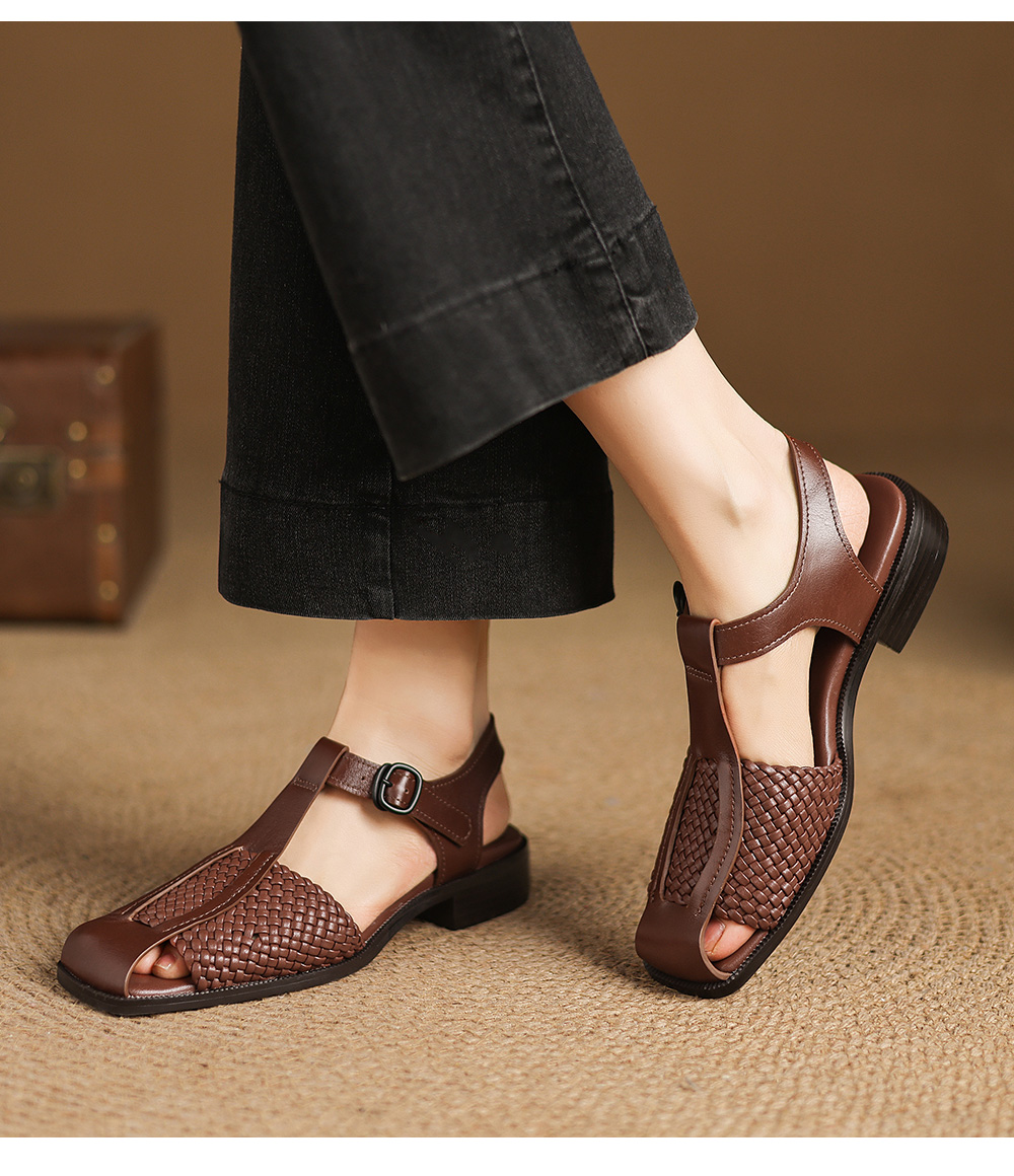 Block Heel Sandal Sole View - Sarah Express