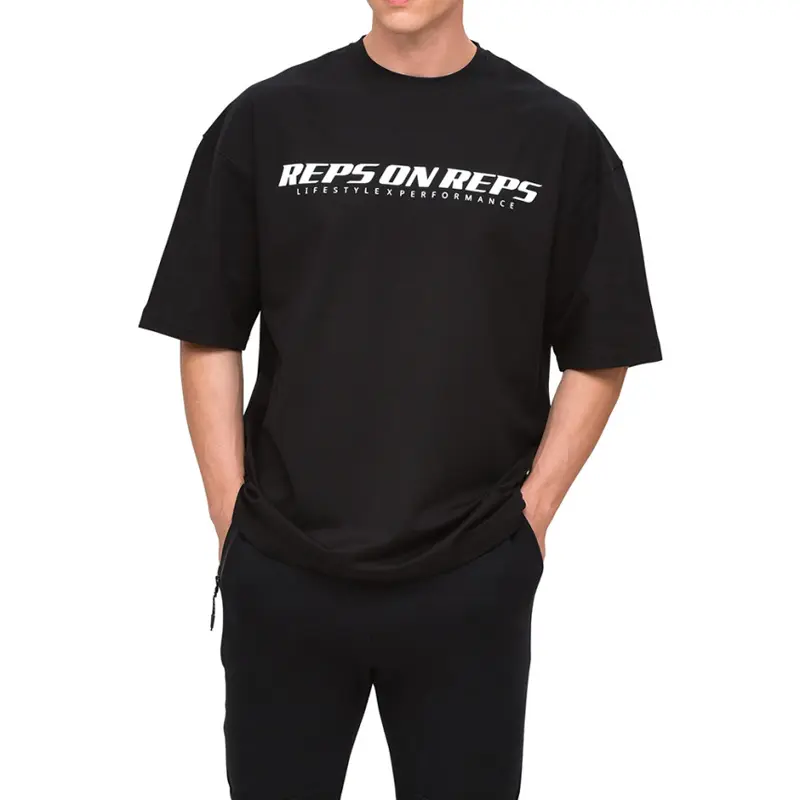Muscle Sports Fitness Short Sleeve Men's Round Neck T-shirt