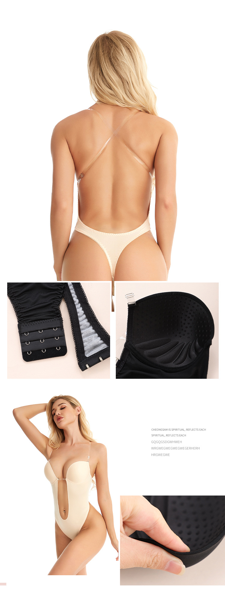 Title 8, Soutien-gorge-culotte confortable en une seule ...