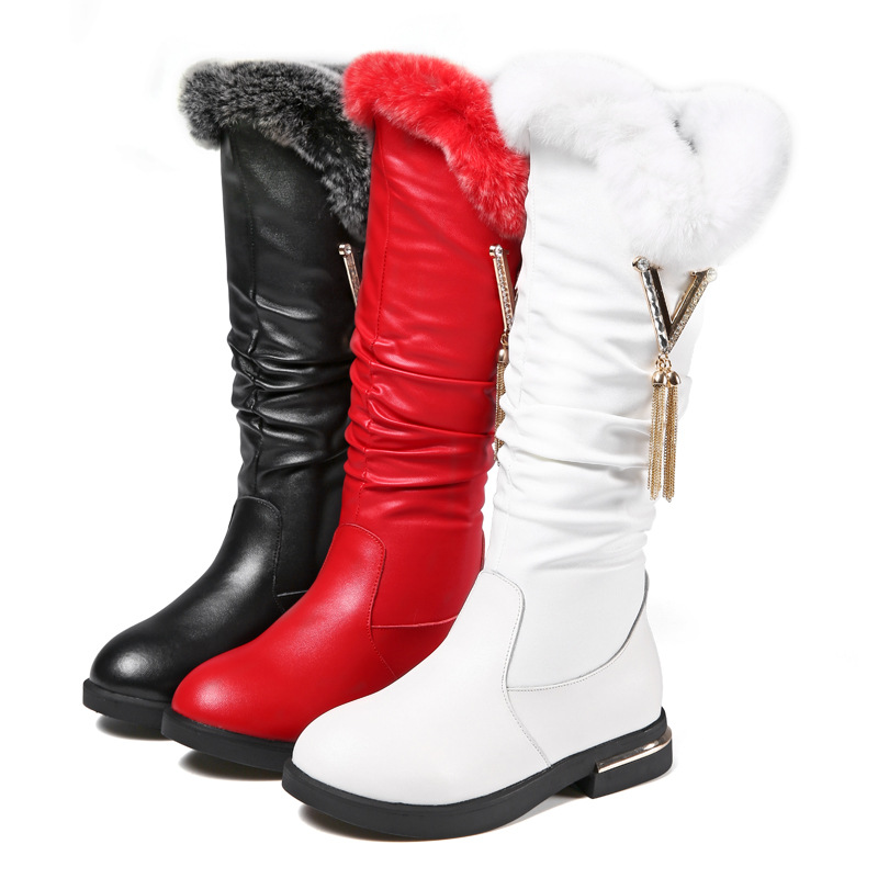 Children Winter Fashion Knee-high Martin Boots