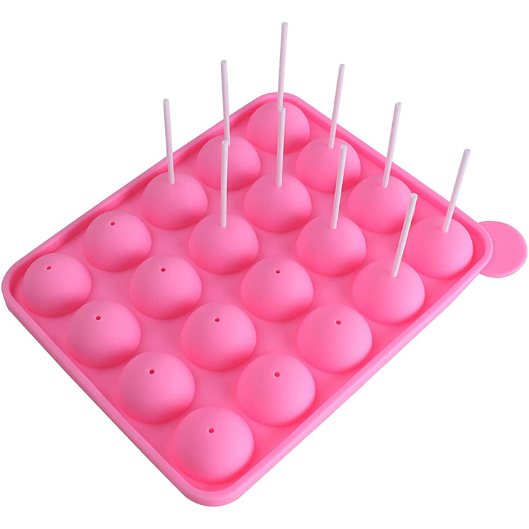 Title 4, Silicone Lollipop Chocolate Mold Round Lollipop...