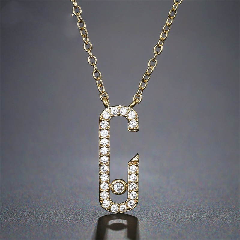 RAKOL Fashionable Simple Cubic Zirconia Jewelry Pendant Women Necklace Girl's Party Dress Accessories Anniversary Gift NL20689