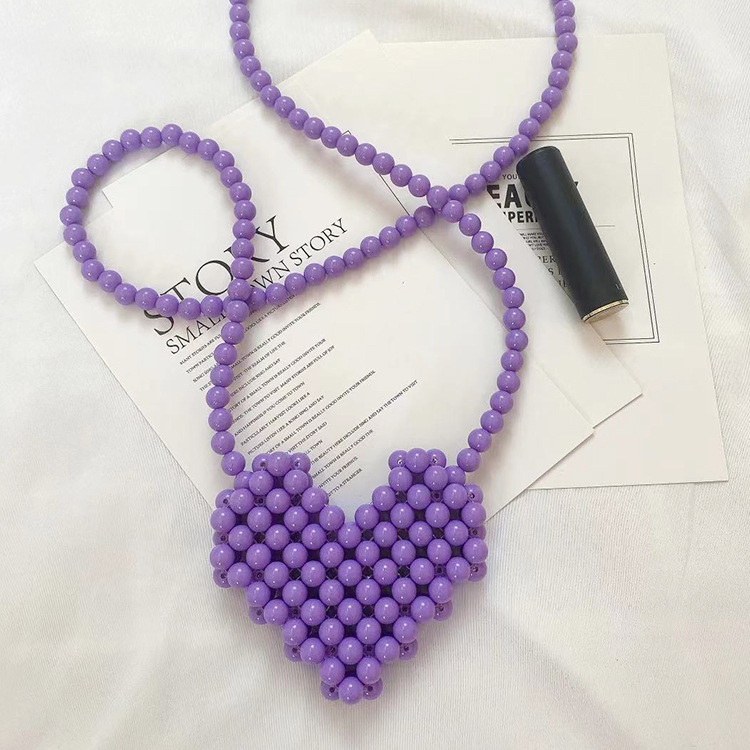 Pearl Foreign Air Concave Modeling Photo Purse