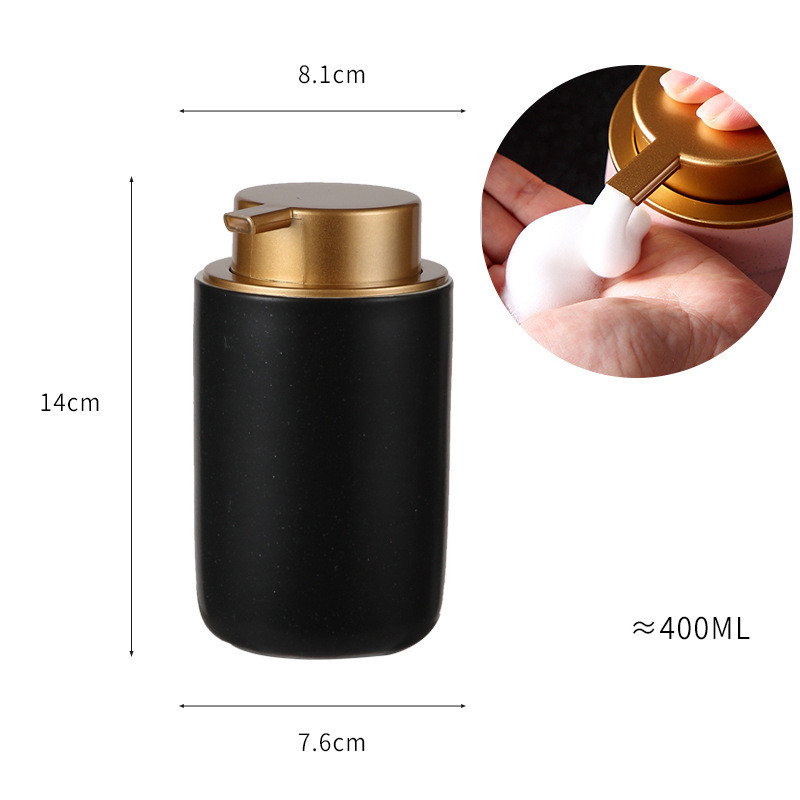 Golden cover round noodl black