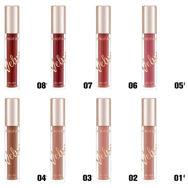 PHOFAY Velvet Lip Gloss Set - Shop at LoveMi