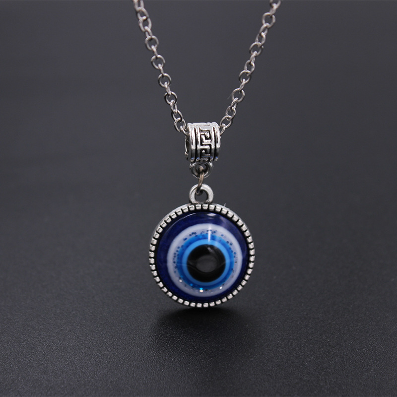 Blue Eye Necklace Female Clavicle Chain Necklace Jewelry