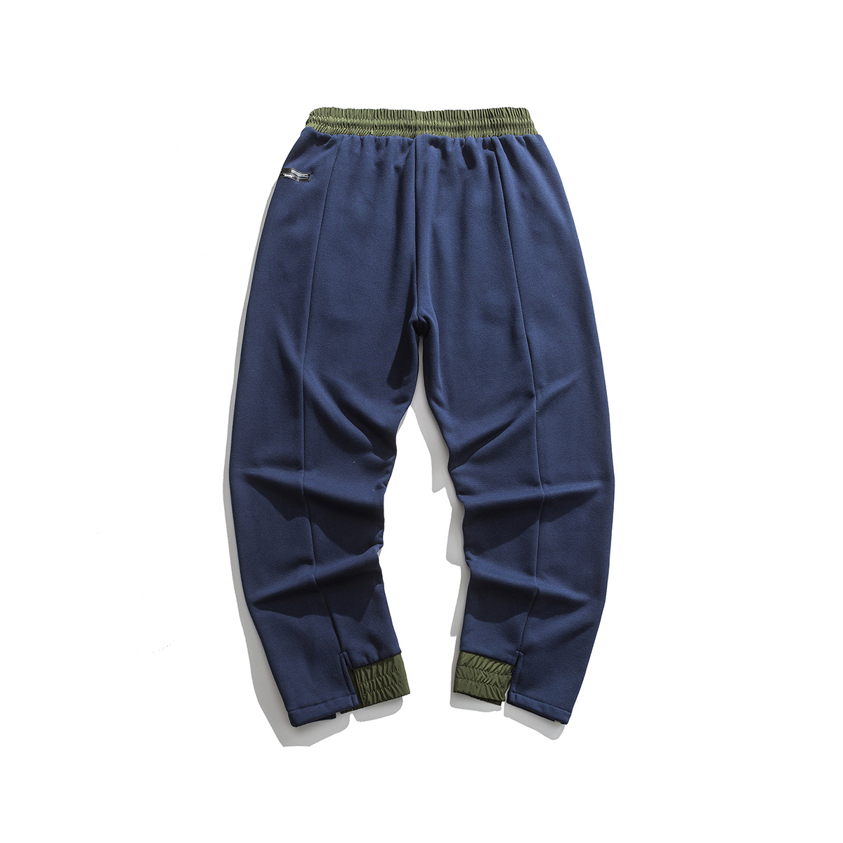 Fashion Contrast Plush Casual Pants