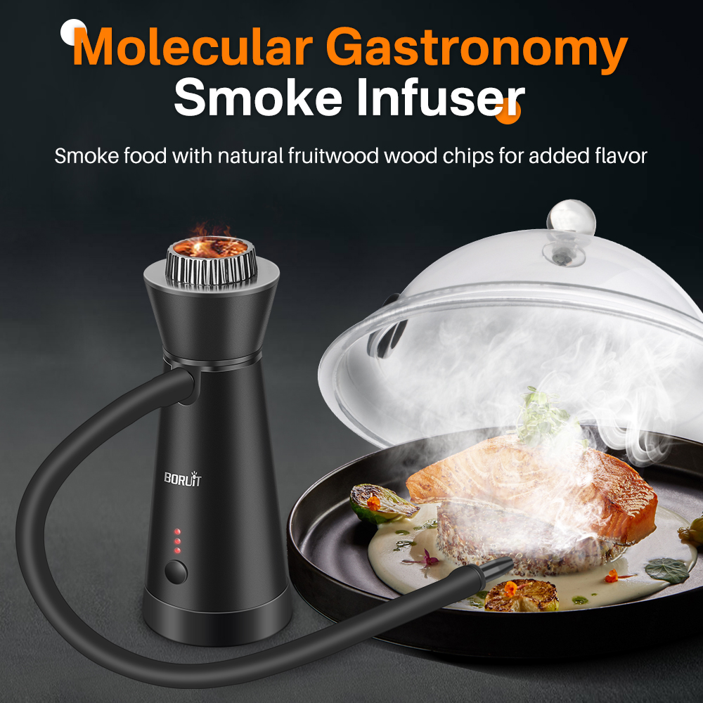 Smoke Infuser Food Drink Cold Generator Bar Portable Molecular Cuisine Smoking — image 6