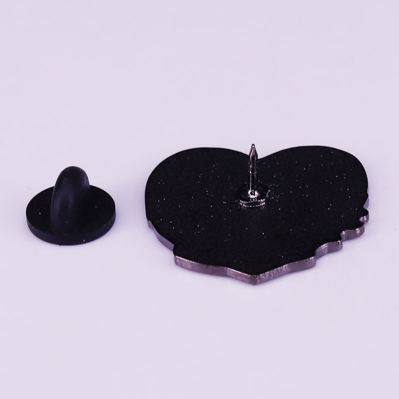 Fashionable And Simple Cartoon Love Dog Copper Brooch
