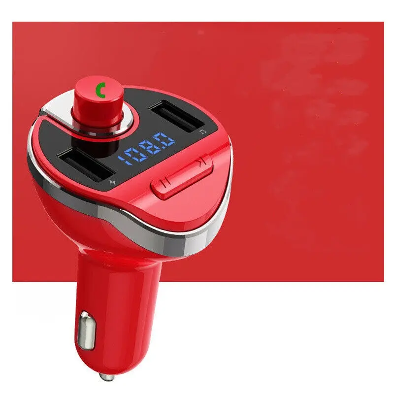 Car Bluetooth T20 Hands-free FM Transmitter MP3