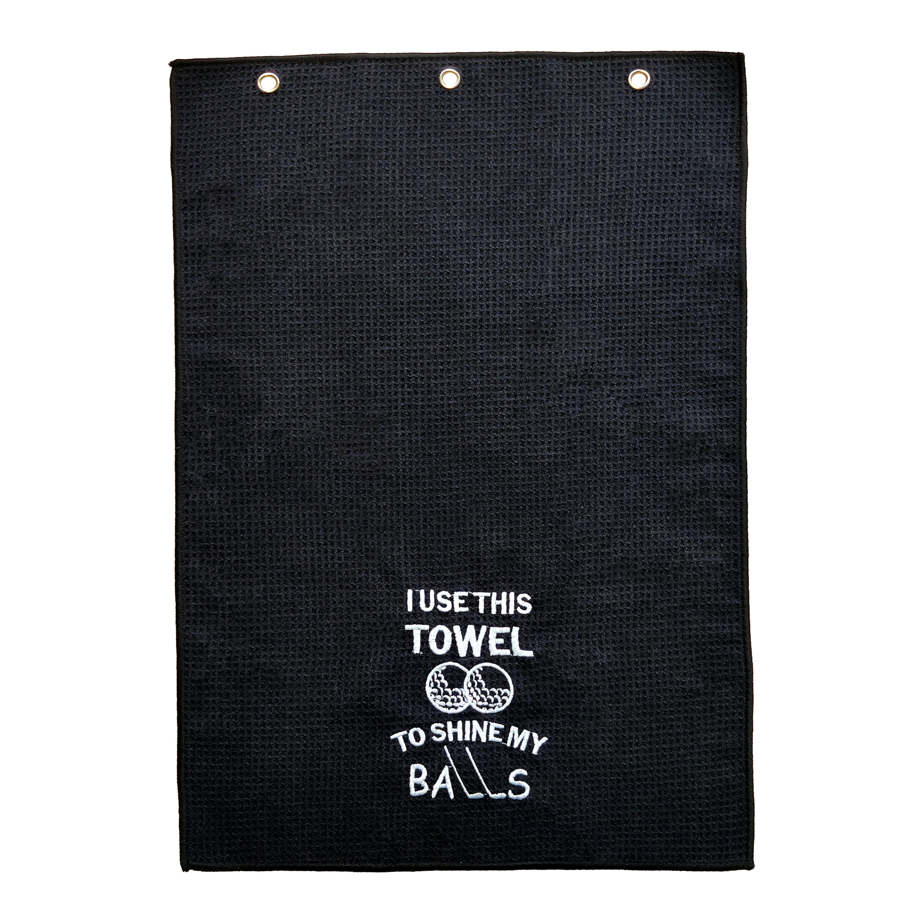 Two-piece Set Super Water Absorbent Printed Microfiber Embroidery Golf Towel_voghion.com