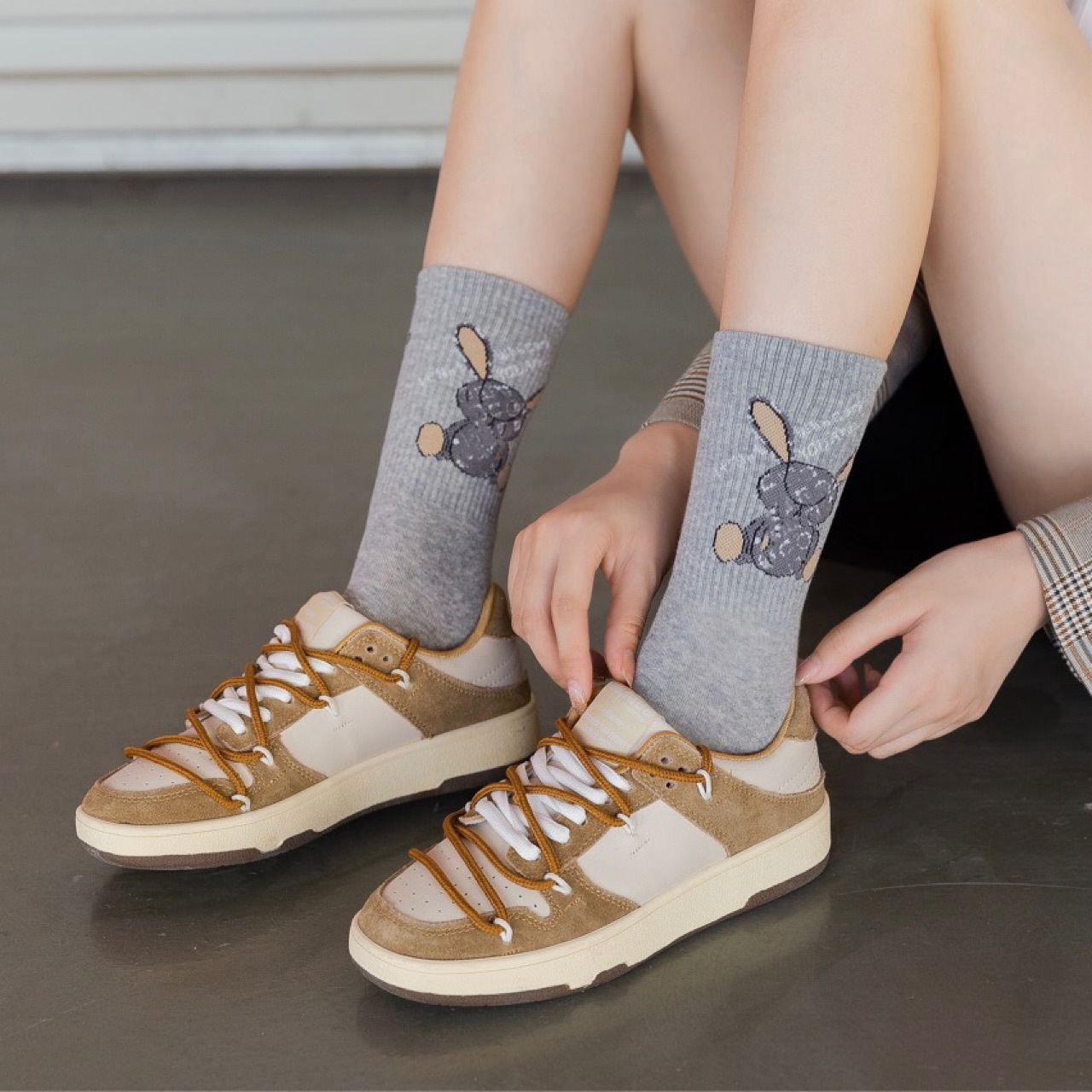 Tide Brand Cartoon RabbitDesign Sweet Cool Socks