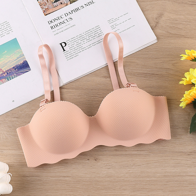 Title 5, Bra Strapless One-piece Seamless Shumei Student...