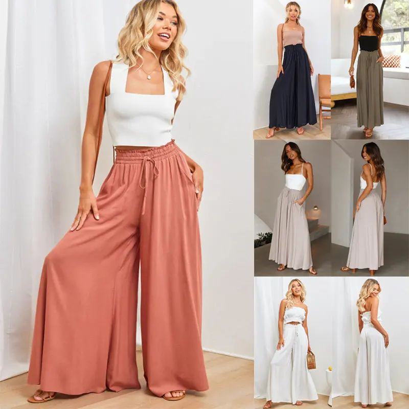 Womens Pants Wide Leg Loose Comfy Lounge Sweatpants