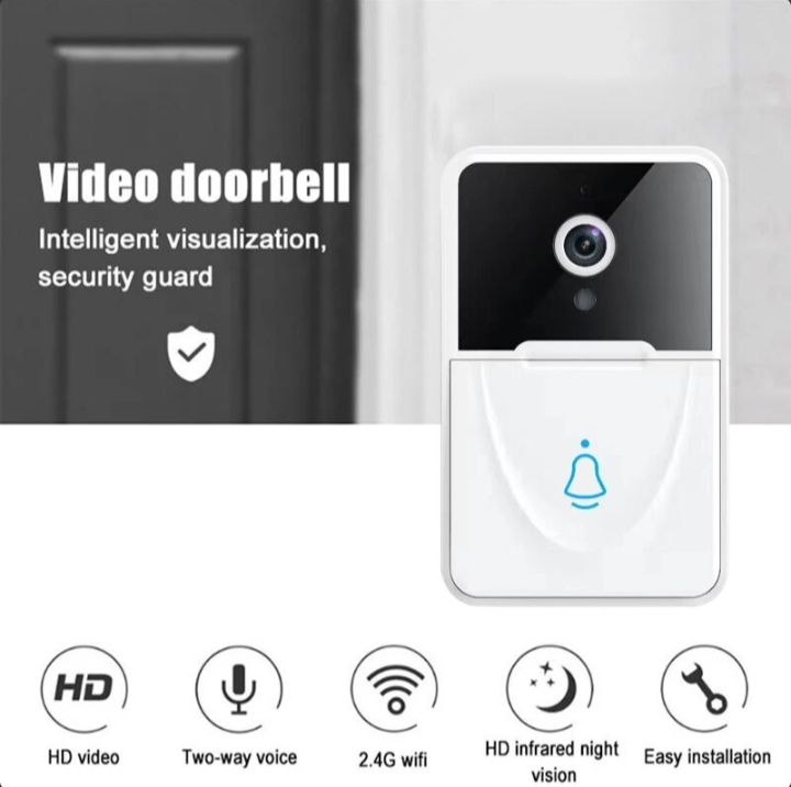 Wireless Security WiFi Smart Doorbell Intercom Video Camera Bell Chime Door Ring thumbnail 7