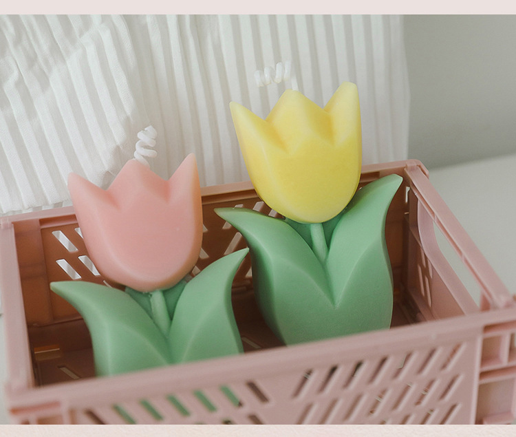 Diy Handmade Gift Tulip Candle