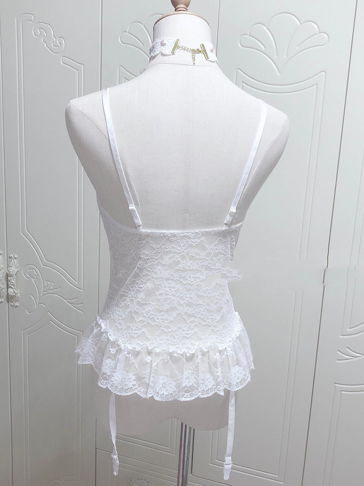 Beautiful Girl Bowknot Satin Lace Bra