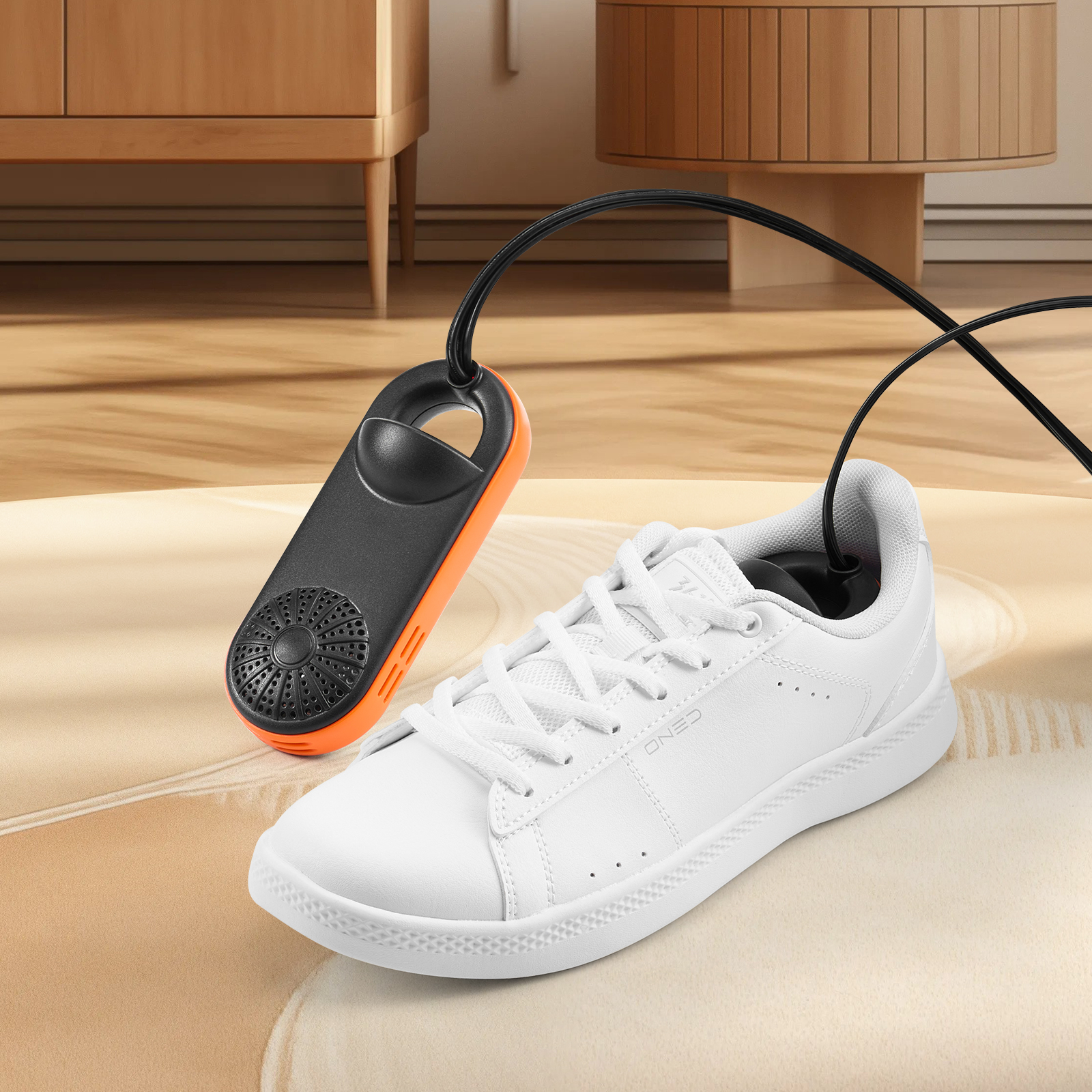 VEVOR Boot Dryer Shoe Dryer, Portable Footwear Dryers Machine With Auto Temperature Control For Rainy Seasons Winter Travel, Extendable Boot Warmer Fireproof Drying For Shoes, Gloves, Socks image 4