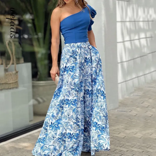 Foreign Trade Women Wrapped Breast Short Jacket Blue - Shop at LoveMi