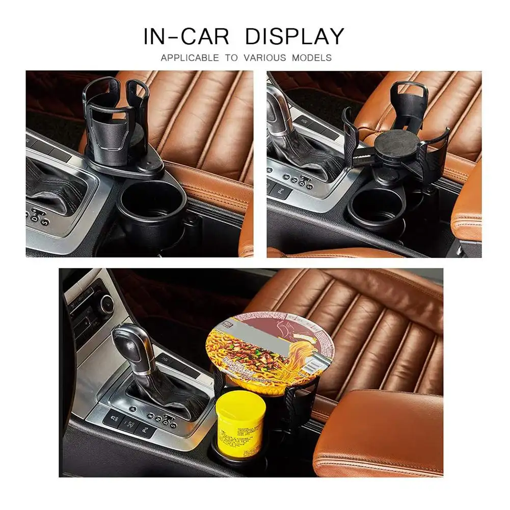Foldable Car Cup Holder Drinking Bottle Stand