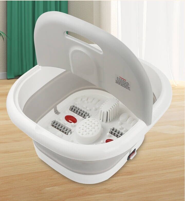 500W Electric Infrared Foot Massager Wet Bath Spa Relax Therapy Pedicure Soothe