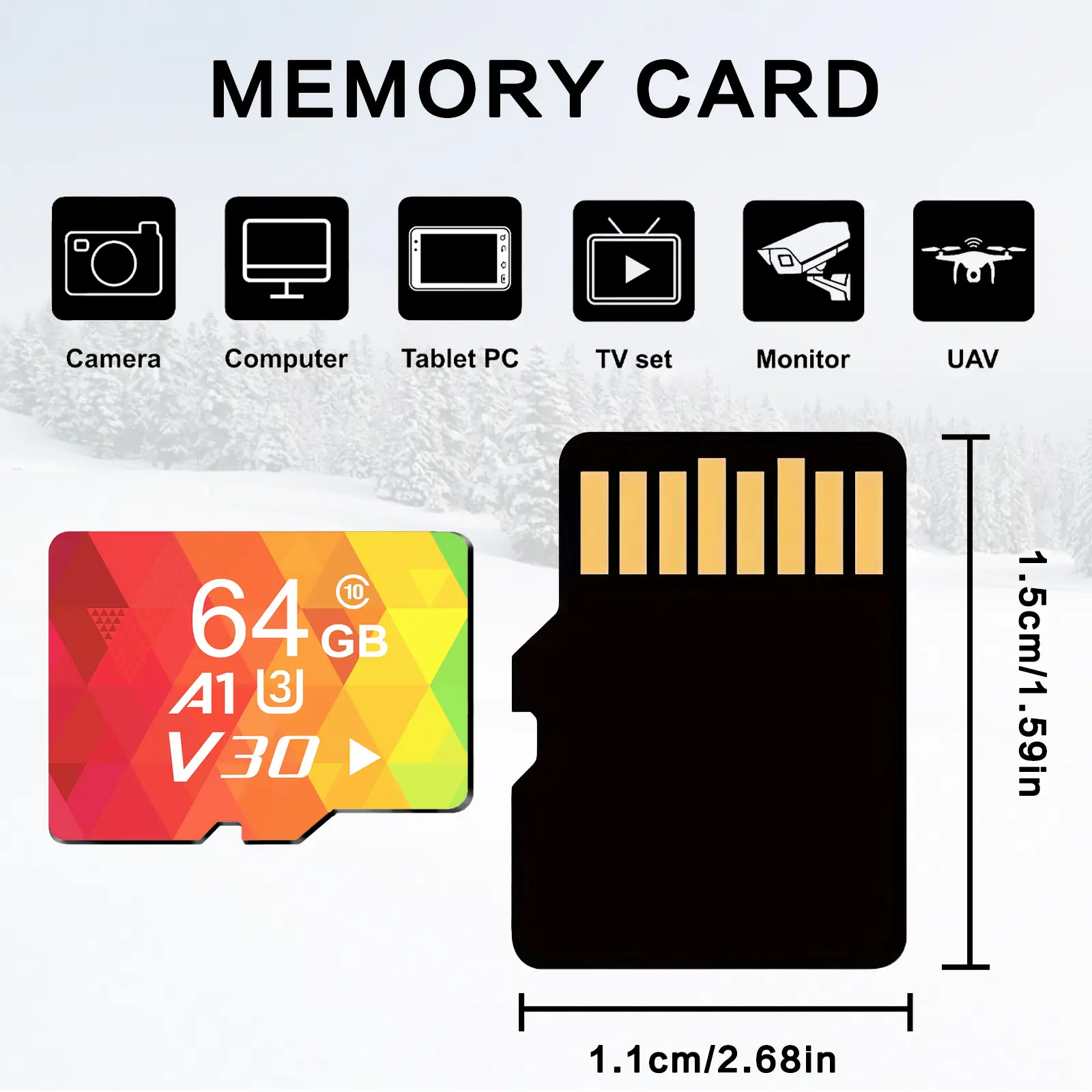 Only Self Pickup---Monitoring Level High-speed SD Card