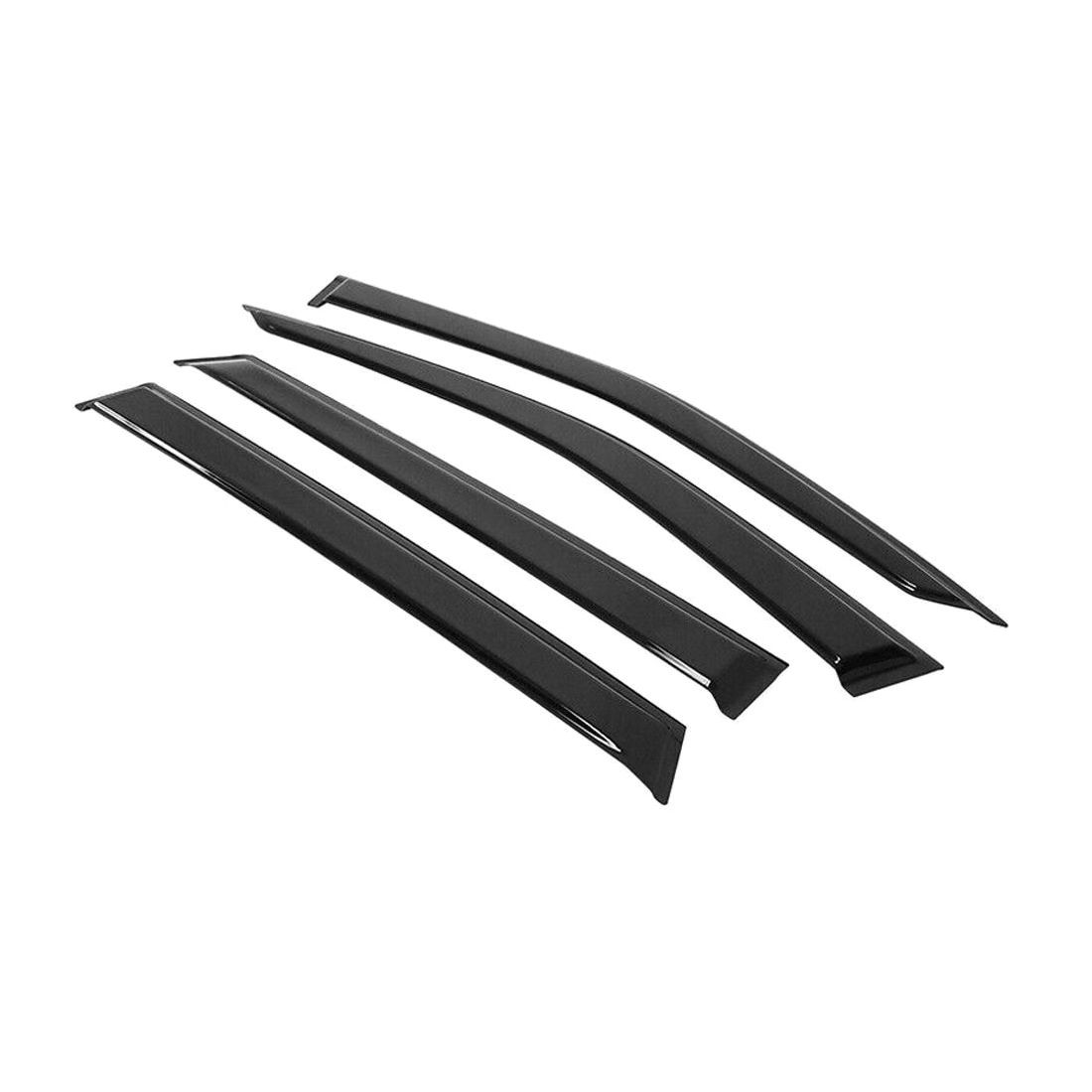 Fits 21-23 Kia Sorento Front Rear Window Visor Acrylic Rain Guard Deflector 4PCS — foto 5