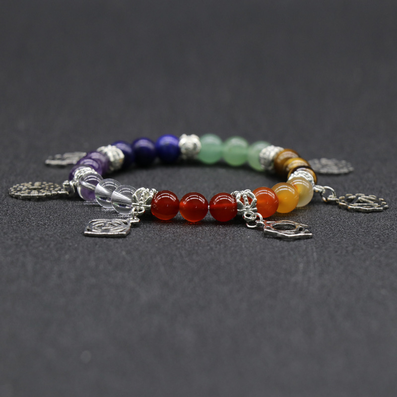 Natural Crystal Chakra Bracelet