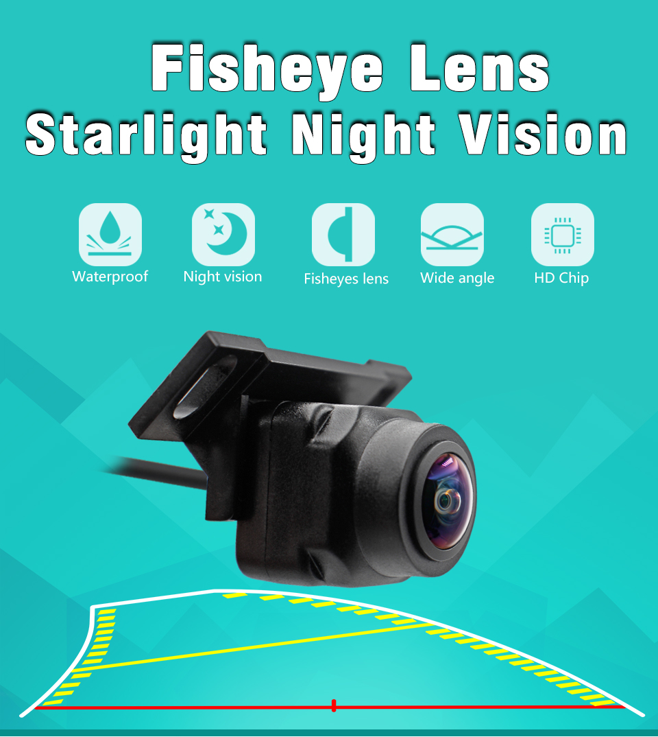 Car Rear View Wide Angle Non Light Night Vision Camera - Image 7