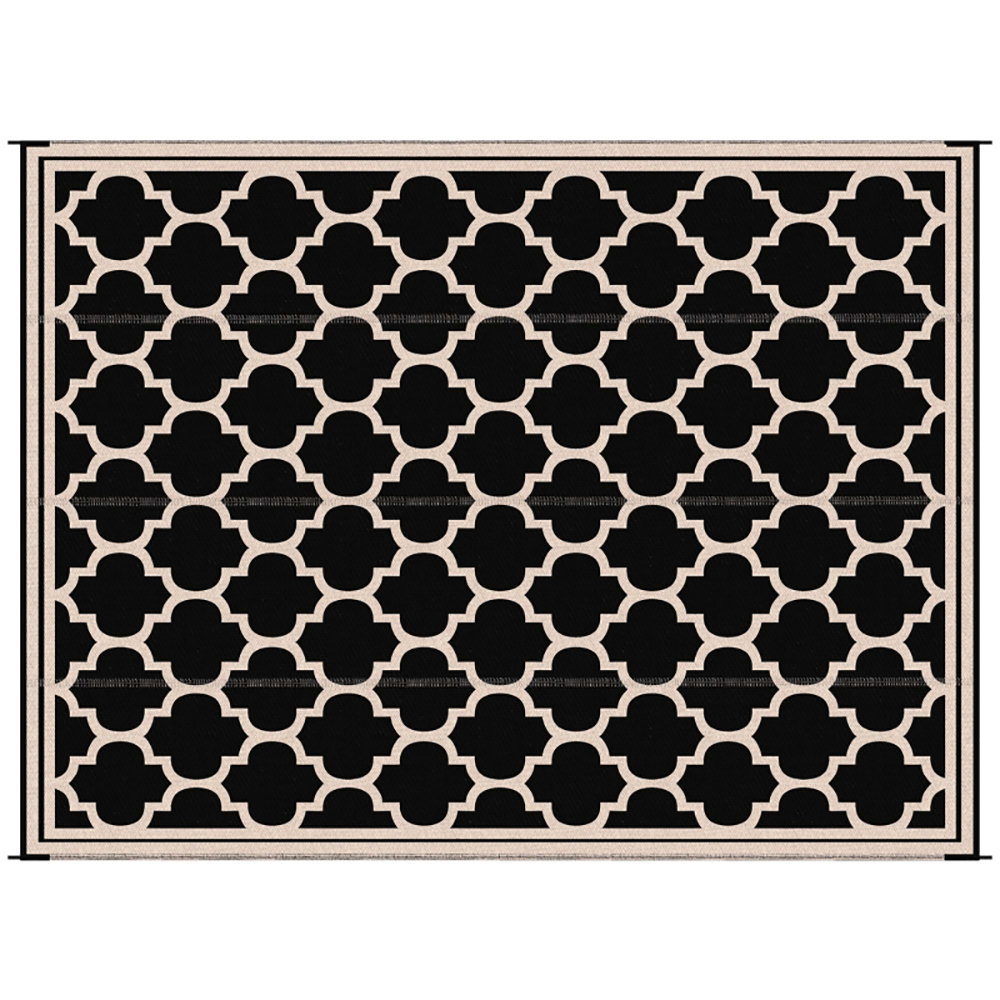 Reversible Polypropylene Outdoor Rug Folding, Durable, Perfect For Camping