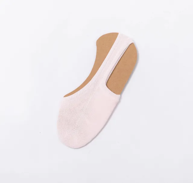 Douyin Summer Sling Boat Socks Female Non heel Half Socks Pink - Shop at LoveMi