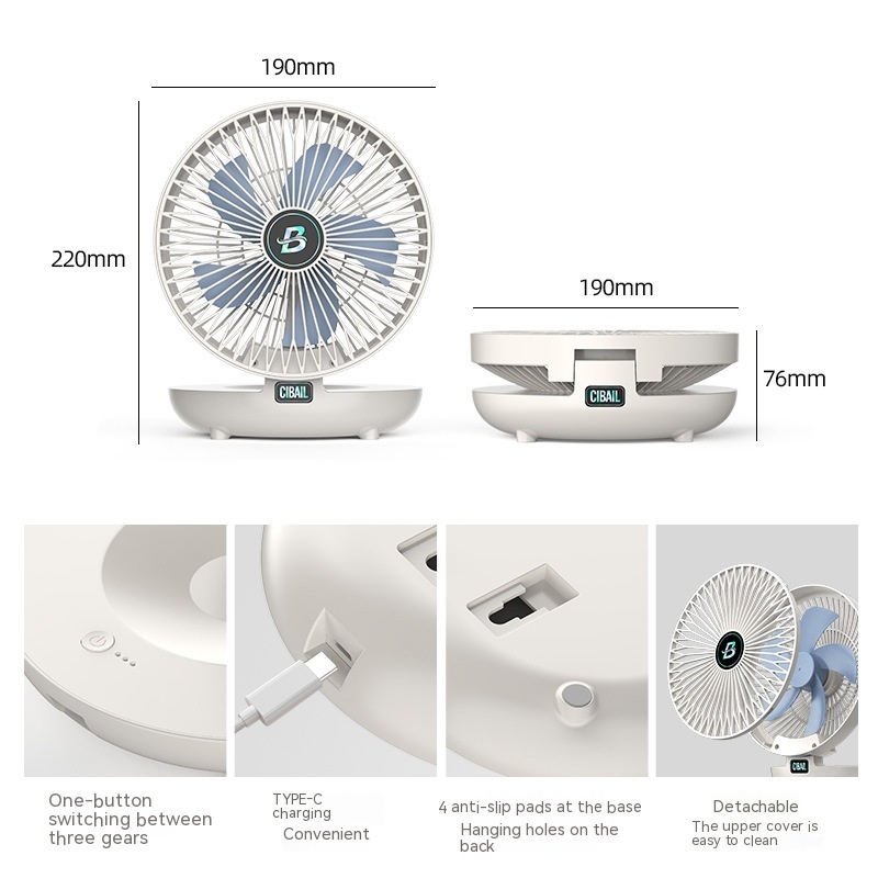 Title 1, New Mini Folding Electric Multi-gear Brushless...