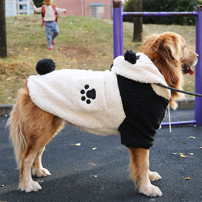 Cute panda style with two feet