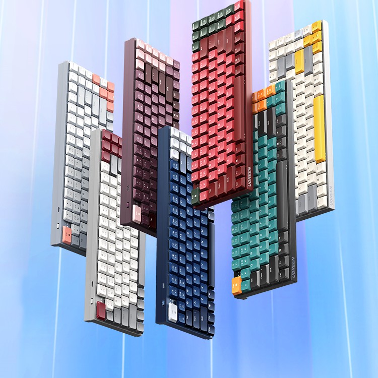 Ku102 Mechanical Keyboard Wireless Bluetooth Office Tea Shaft - Image 2