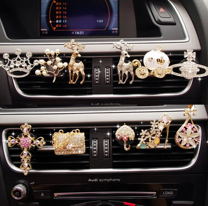 Cartoon Car Fragrance Interior Perfume Aromatherapy Female