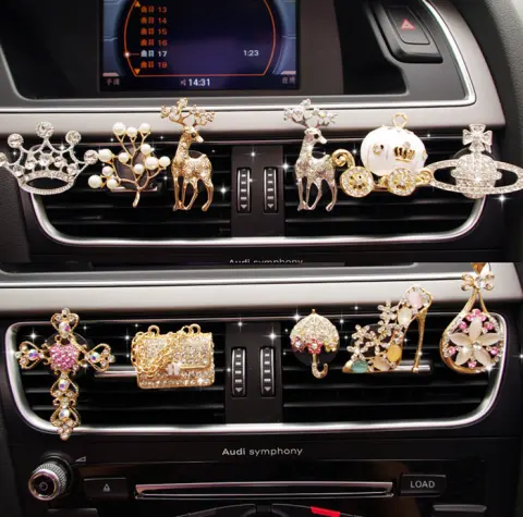 Cartoon Car Fragrance Car Interior Perfume Aromatherapy Female Car