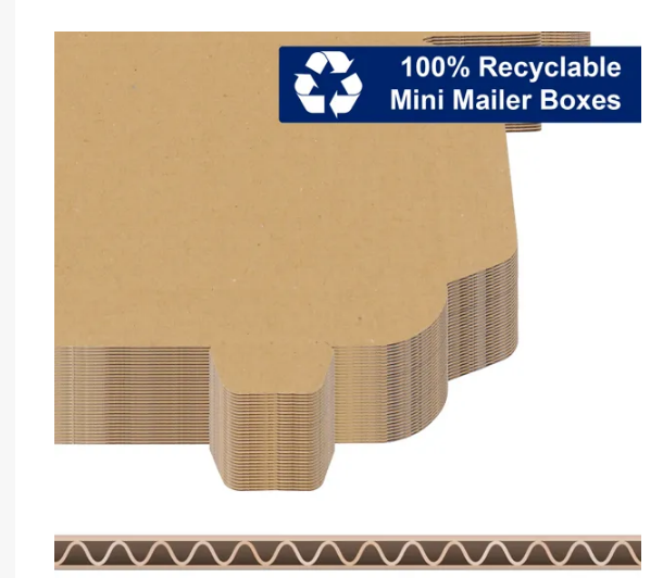 1.8mm Box Corrugated Cardboard Box Kraft Paper Color image 4