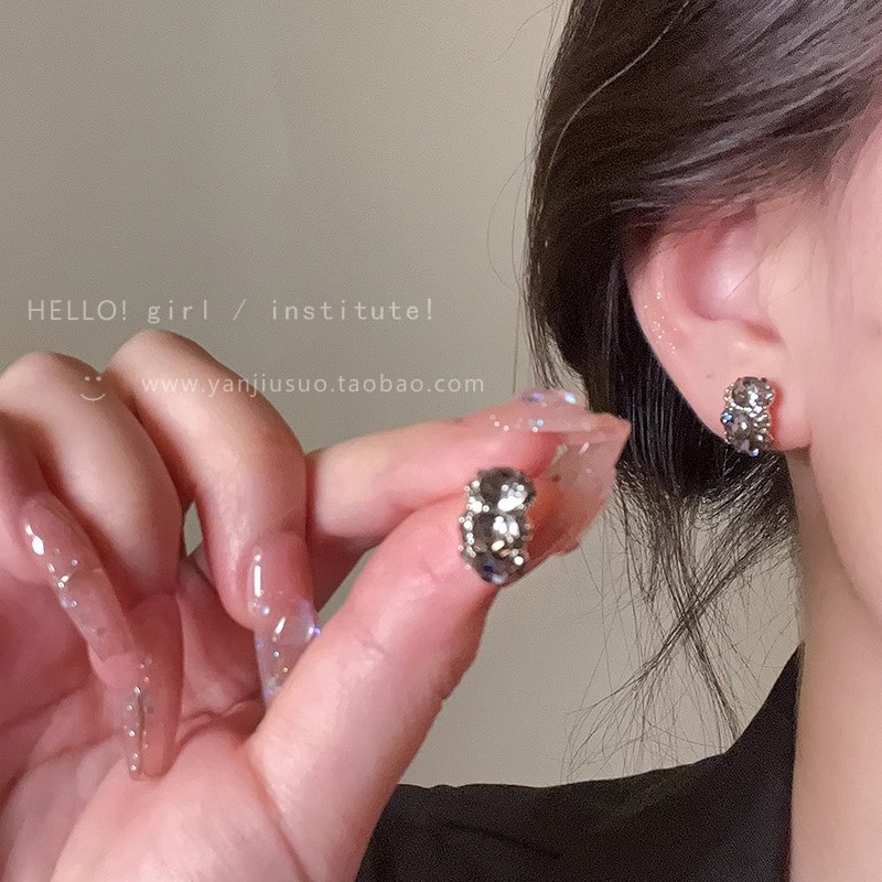 Premium Grade S925 Sterling Silver Pearl Stud Earrings Female Elegant All-match Jewelry