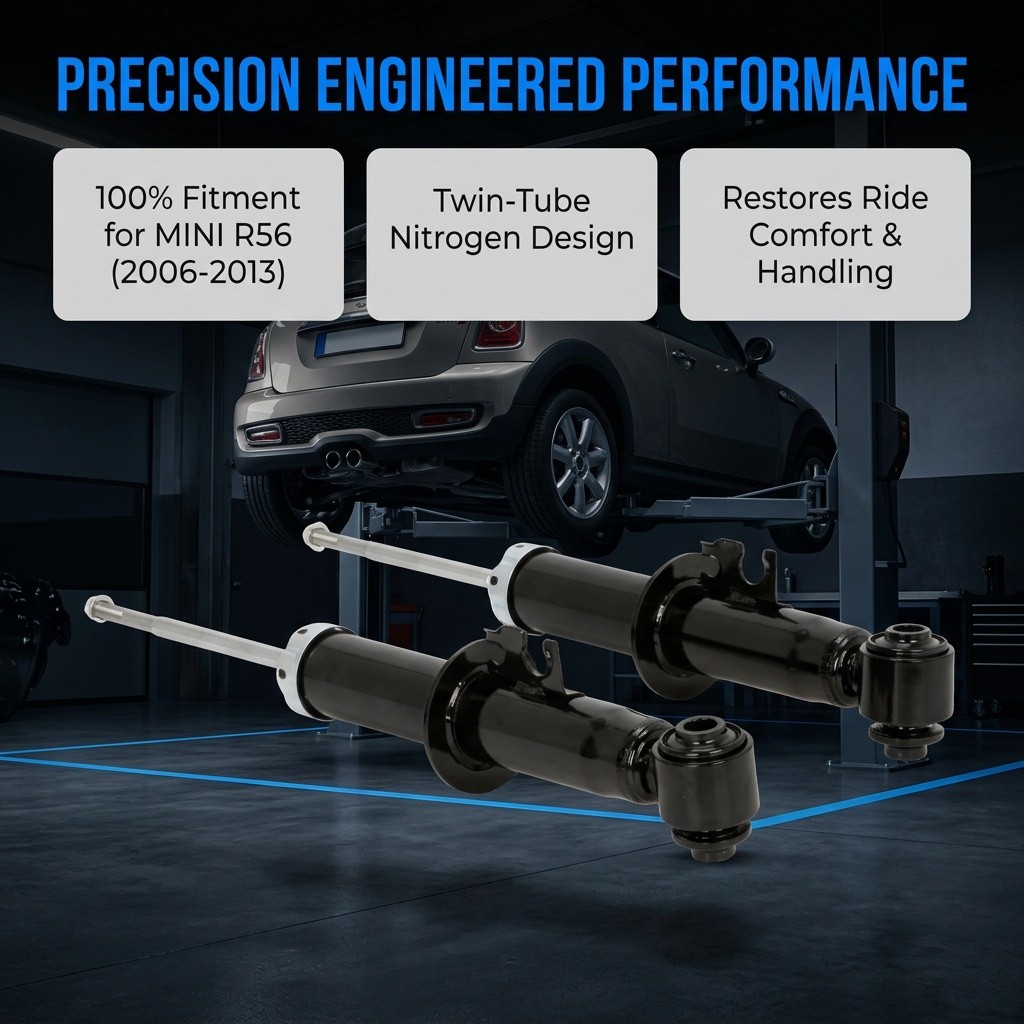 FOR BMW MINI R56 COOPER - REAR SHOCK ABSORBERS SHOCKS SHOCKERS — image 12