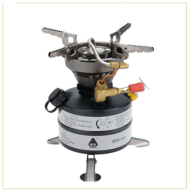 Title 2, Mini Liquid Fuel Camping Gasoline Stove Portabl...