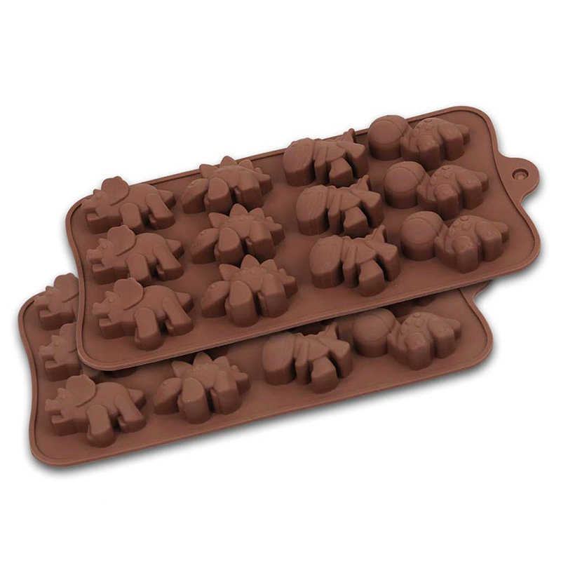 Title 1, Dinosaur Silicone Christmas Chocolate Fondant Mold