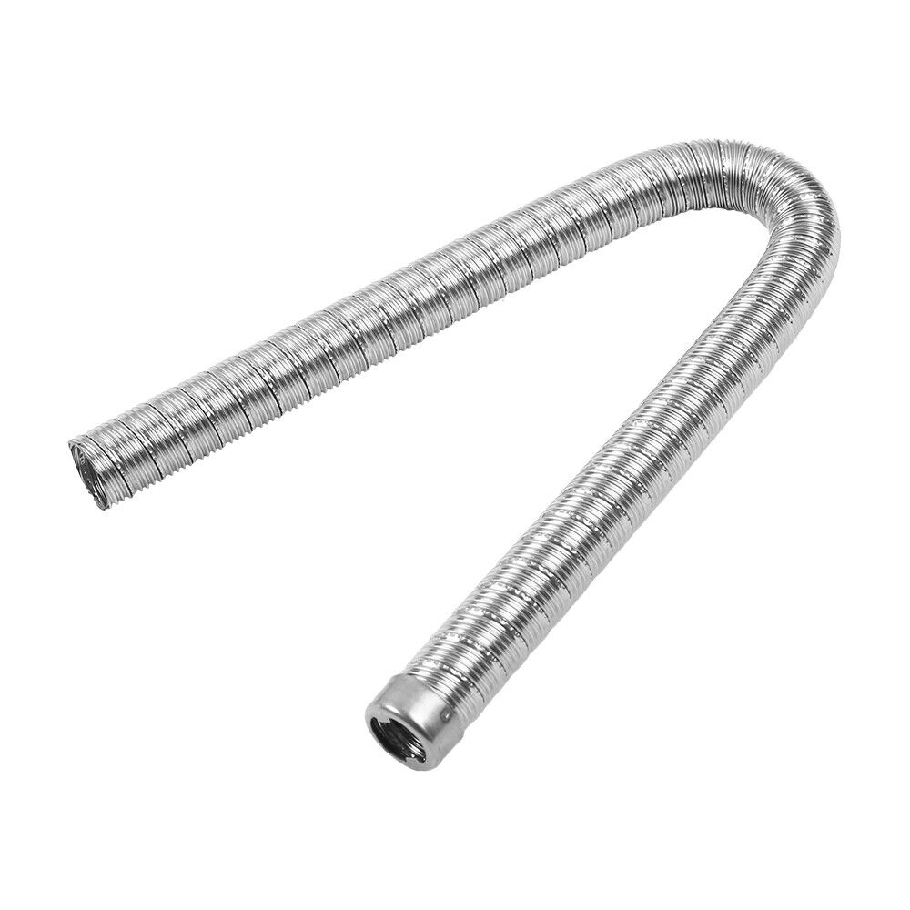 24mm Parking Di Esel Air Heater Exhaust Pipe Tube W End Cap Stainless Steel