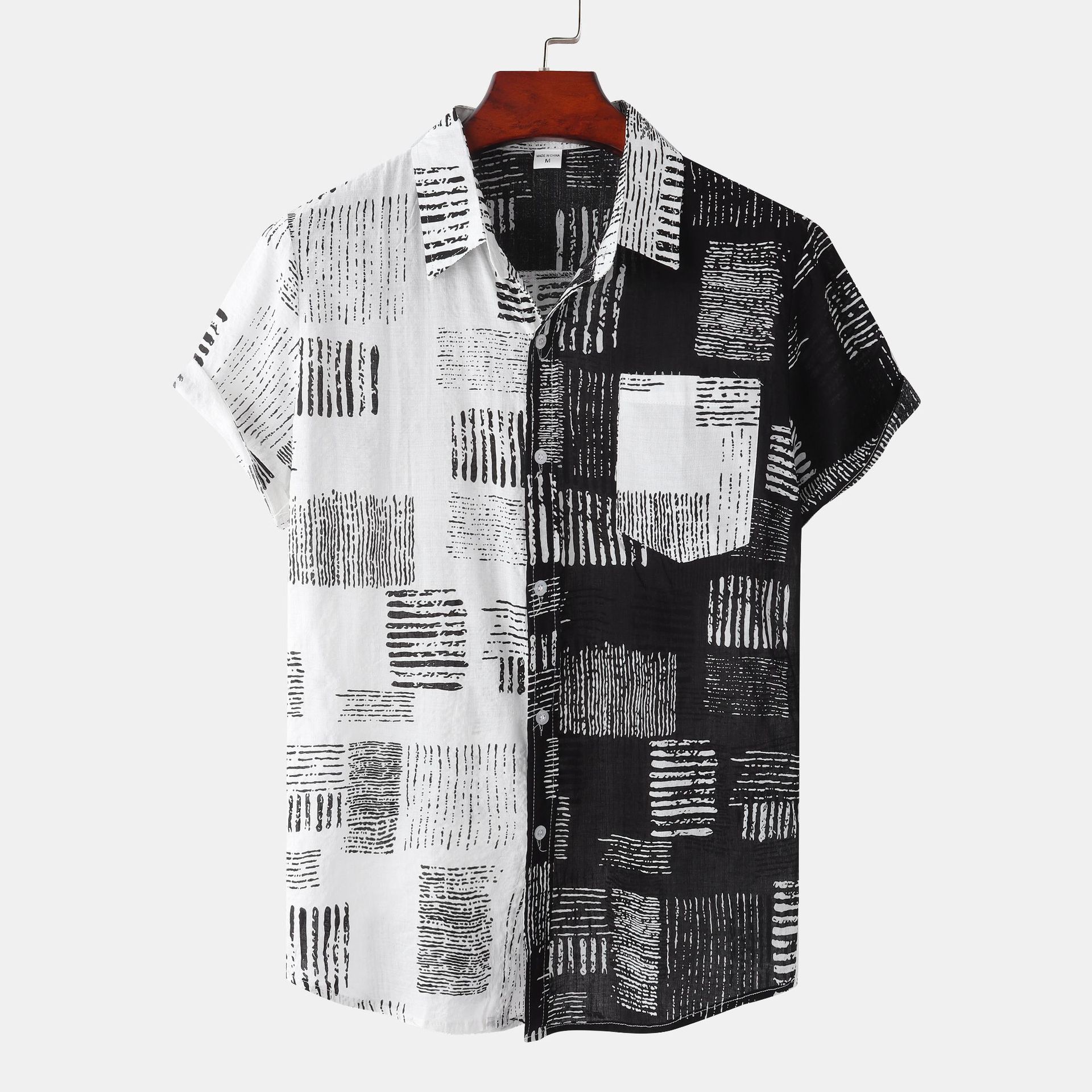 Title 24, Nieuw Hawaiian Style shirt met digitale print, ...