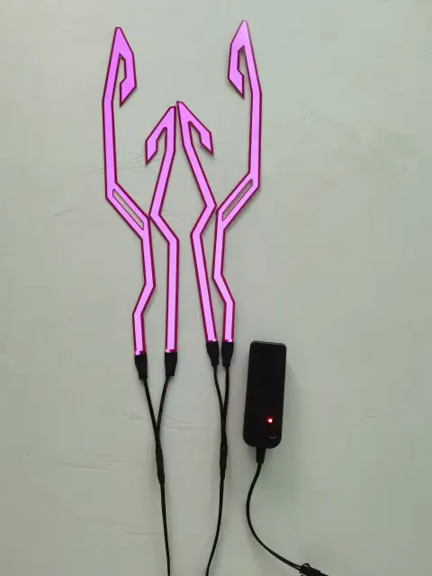 Luminous Helmet Strip Motorcycle Light Led Cold