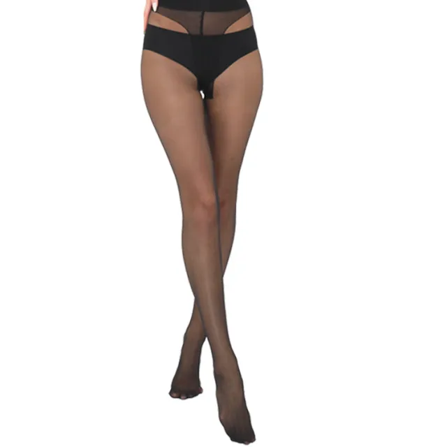 20D Back Vertical Line Personality Pantyhose Black Stockings Women Black - Shop at LoveMi
