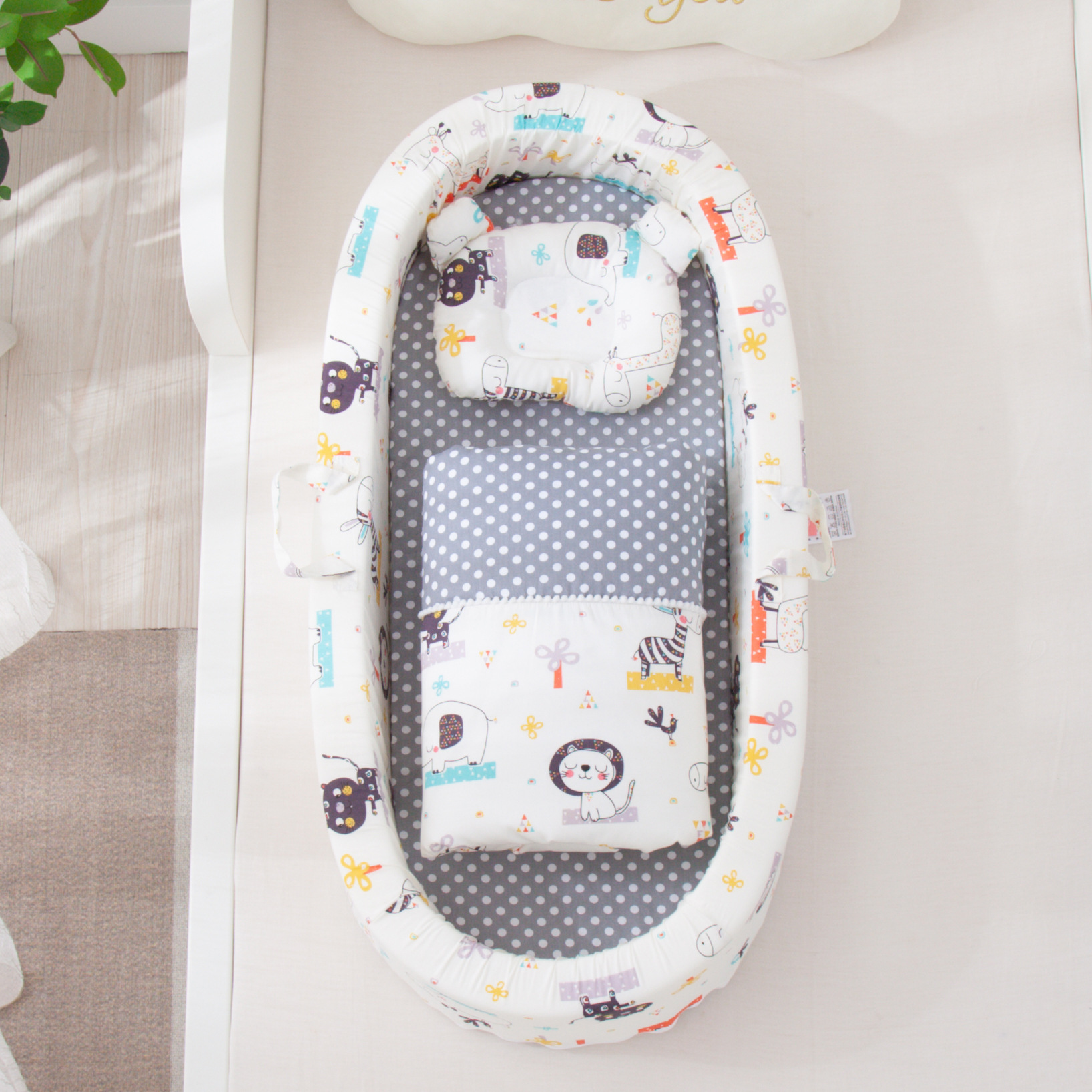Septal Pad Crib Middle Bed Removable Circumference Anti-pressure High Edge - 6