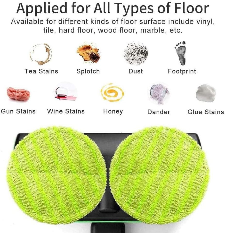UK Cordless Power Electric Spinning Mop Rechargeable Floor Cleaner Scrubber — image 11