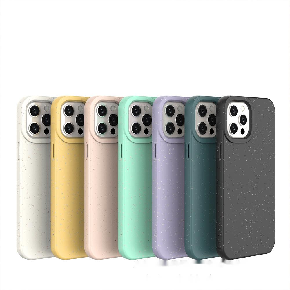 Wheat Straw PLA Environmentally Friendly Fully Degradable Mobile Phone Case - Image 2
