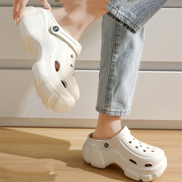 Women's Shit Feeling Platform Slippers - Image 7