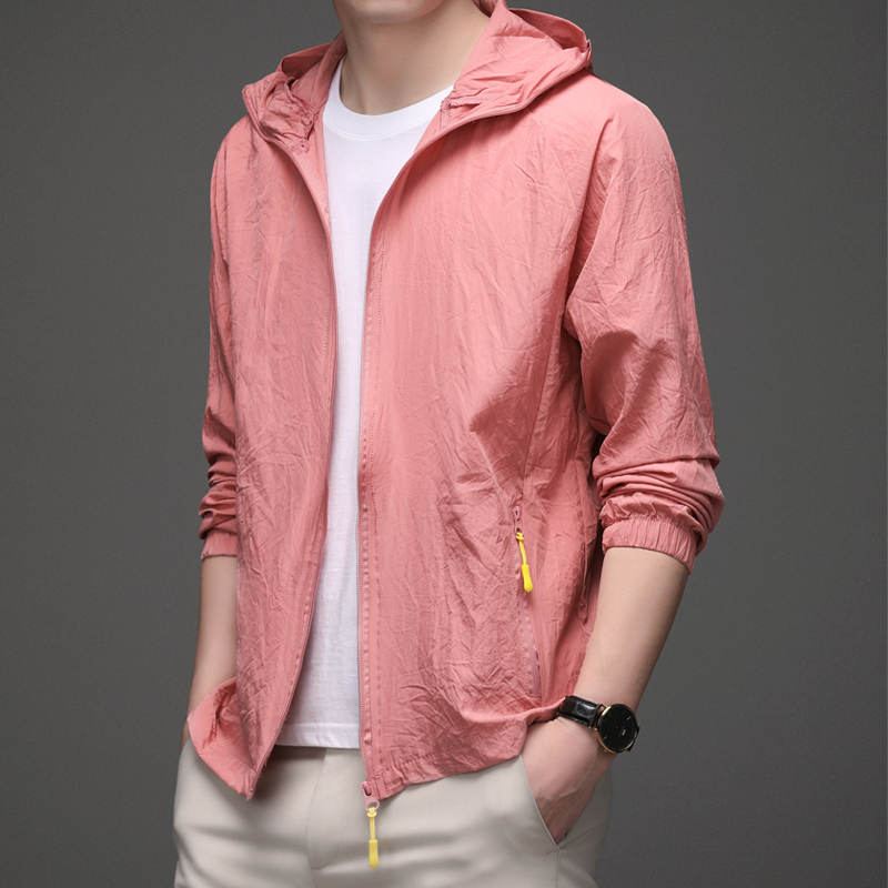 Summer Sun Protection Ice Silk UV Protection Men's Jacket